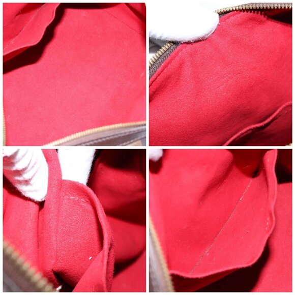 LOUIS VUITTON Damier Ebene Berkeley Hand Bag N52000 LV Auth 134725 - Picture 15 of 16